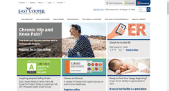 Desktop Screenshot of eastcoopermedctr.com